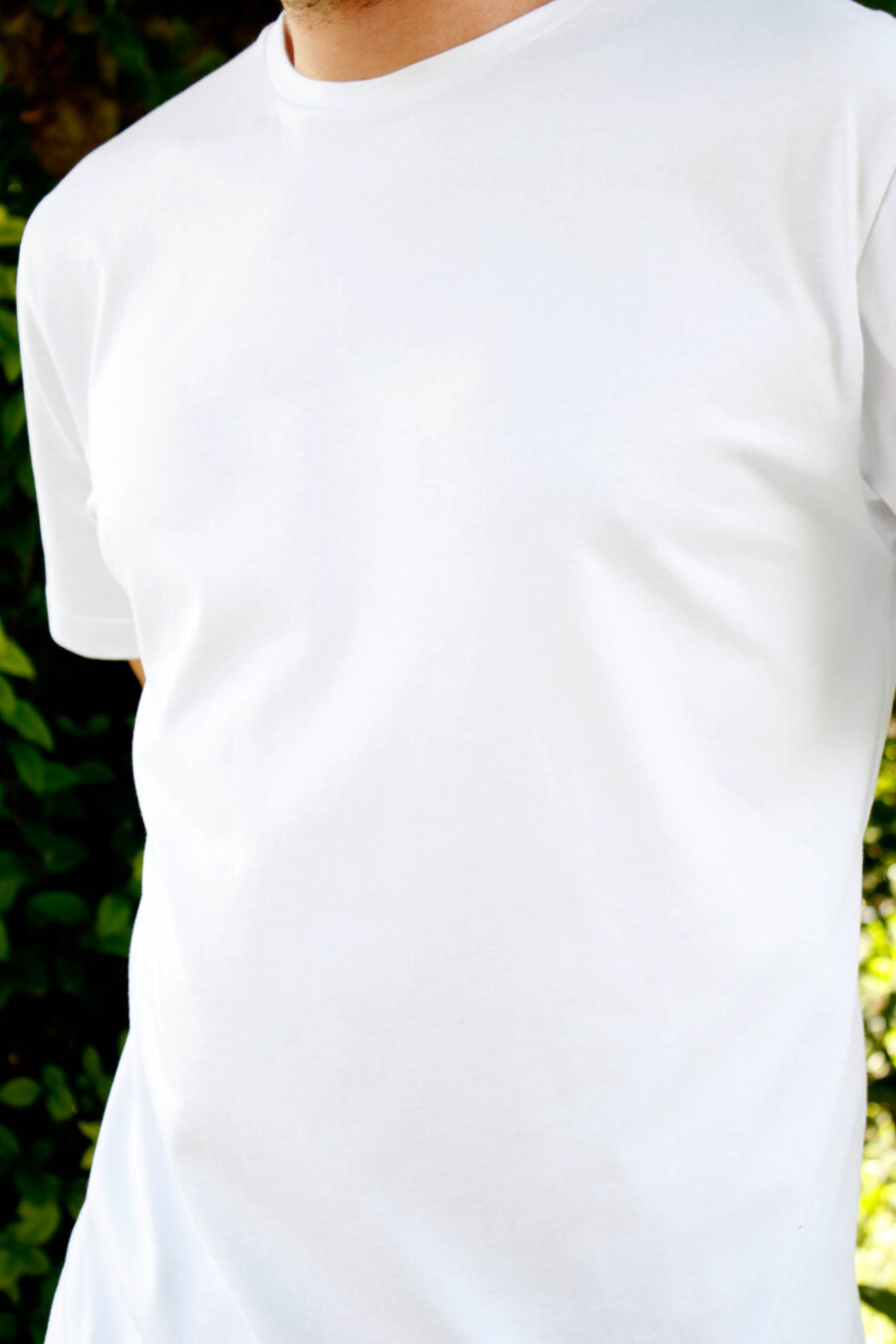 Camiseta de Algodon Orgánico Blanca